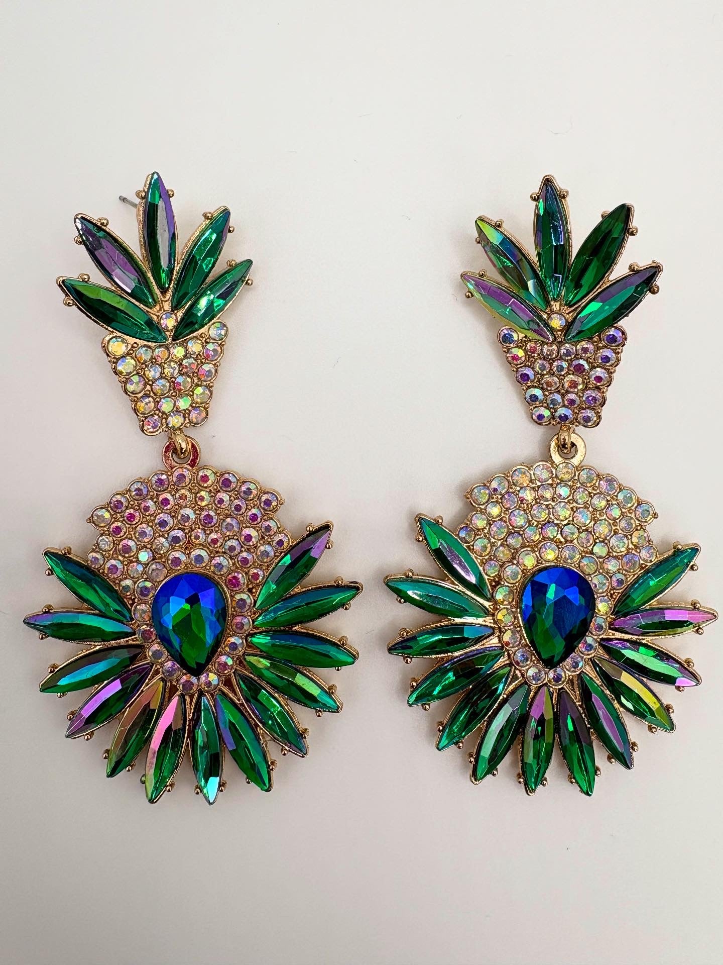 Pineapple Royale Earrings