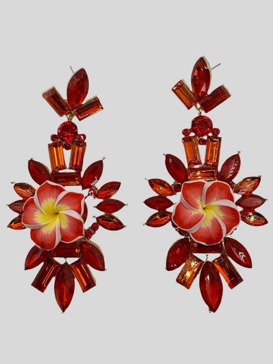 Tropical Fire Earrings