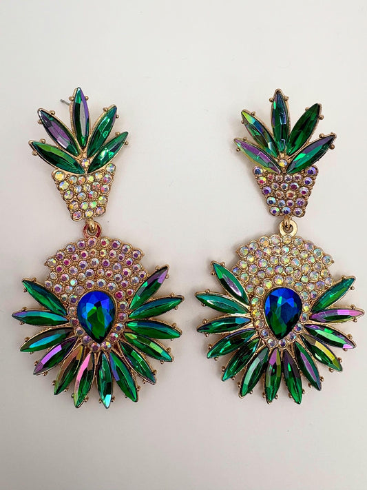Pineapple Royale Earrings